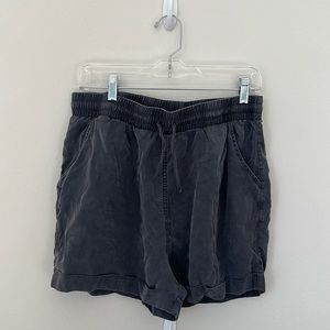 Charcoal High Waisted Shorts!